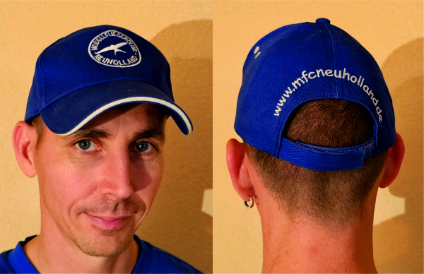 Basecap mit weißem Stick - 15€